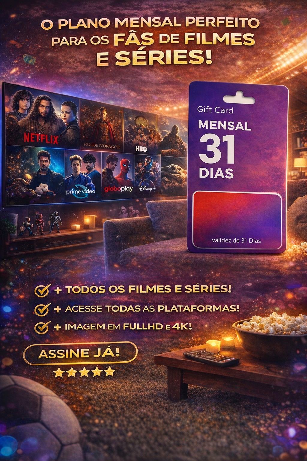 Plano Mensal 31 dias