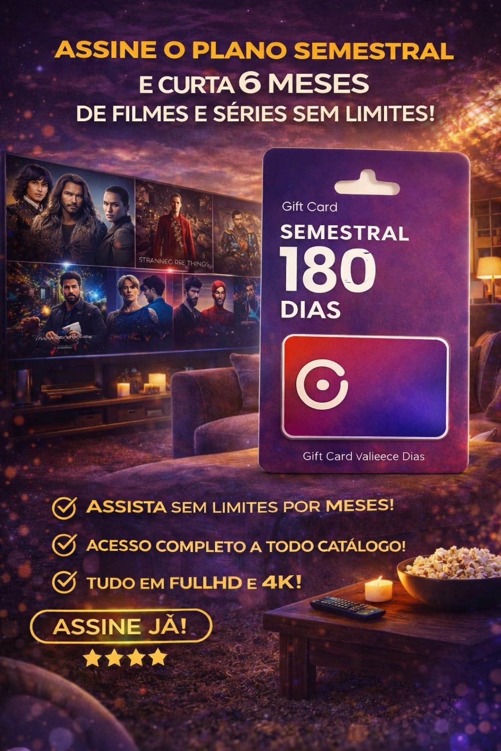 Plano Semestral 180 dias